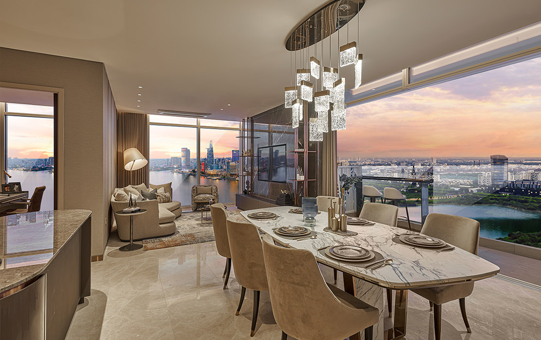 Nội thất The Metropole Thủ Thiêm